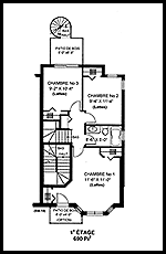 Plan de l'tage no 1