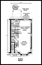 Plan du rez de chauss